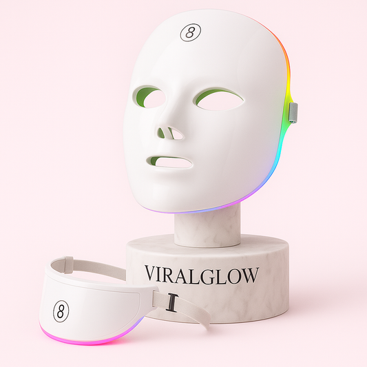 LED SKINOVA professional face therapy red light mask 7-IN-1